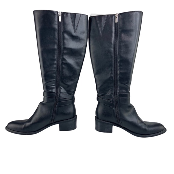 Chaps Heeled Boots Rhiannon Black - Picture 4 of 8